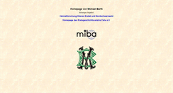 Desktop Screenshot of mianba.de