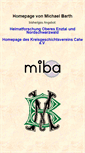 Mobile Screenshot of mianba.de